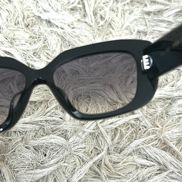 NIB CELINE Triomphe CL40216U Black/Gradient Brown Lenses Rectangle Sunglasses - Picture 12 of 16